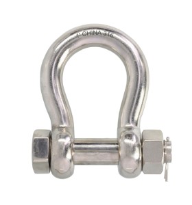 Customized High Dip Forge Galvanized Alloy Steel Anchor Screw Pin Marine Anchor Bow Shackle