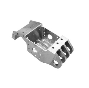 Custom High Precision Non-standard CNC Aluminum Frame Parts for Motor Parts