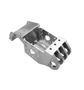 Custom High Precision Non-standard CNC Aluminum Frame Parts for Motor Parts