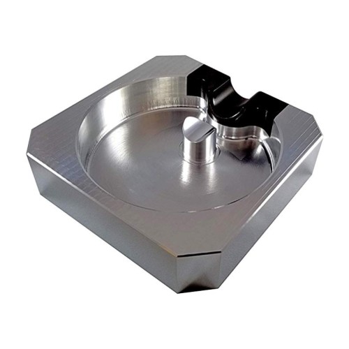 Perfect Custom Made CNC Milling Anodized Solid Aluminum Cigars Ashtray Housing Indoor Courtyard Fittings Ash Base