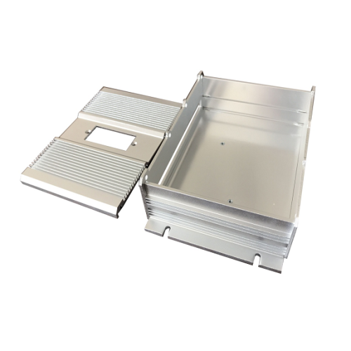 Piezas electrónicas de aluminio de alta precisión personalizadas para caja cerrada