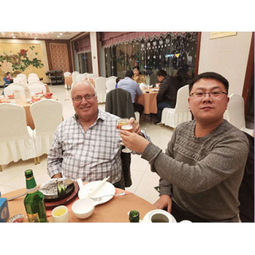 Visite d'un client en Israël