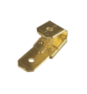 Custom High Precision Brass Stamping Female Double Male Piggyback Adapter Electronic Components