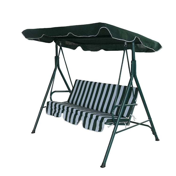 Outdoor Garden Patio Swing 3 Seater Swing Hammock Canopy Restaurant Soft Bench Seat-Cloudyoutdoor