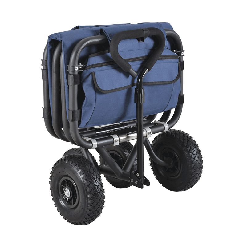 Wholesale Sports Heavy Duty Collapsible all Terrain Folding Utility Beach Wagon Cart-Cloudyoutdoor
