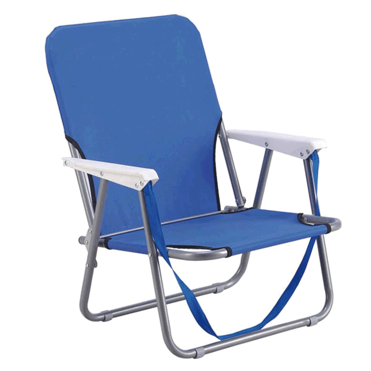 Multi-Function Fishing Camping Relax Canvas Wood Beach Rest Chair-Cloudyoutdoor
