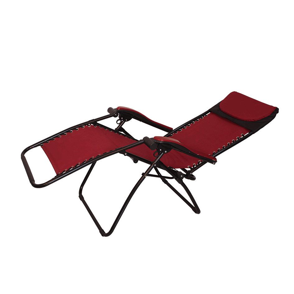 Outdoor Reclining Lounge Foldable Chair Zero Gravity-Cloudyoutdoor