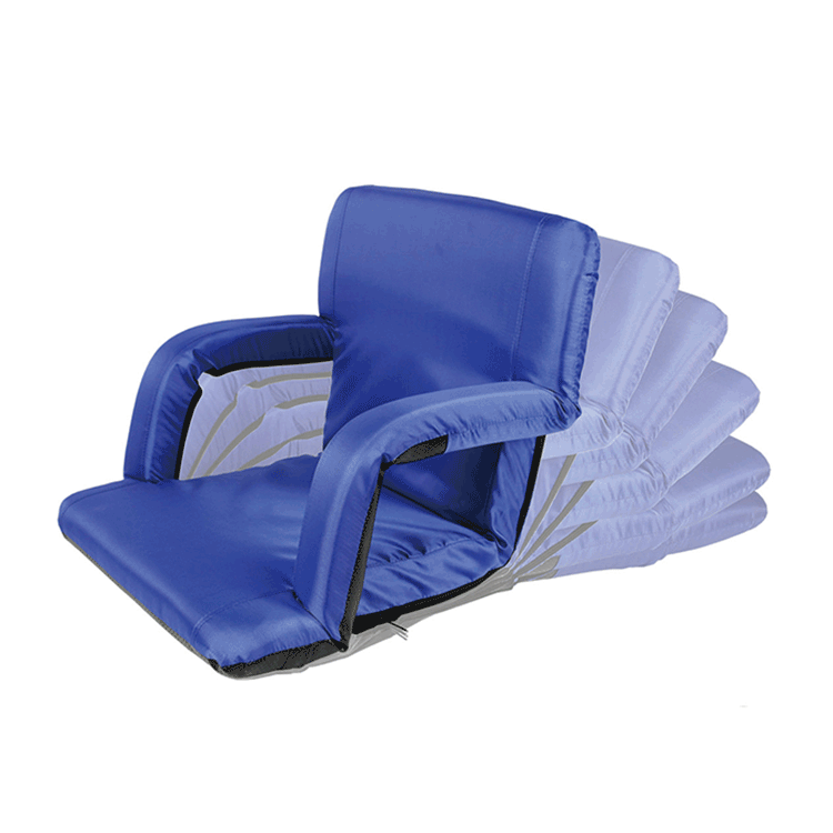 Outdoor Camping Furniture Supplies Blue Floor Chair for Stadium-Cloudyoutdoor