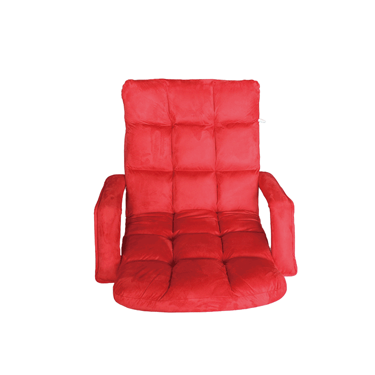 Indoor Lazy Sofa Floor Spectator Chair with Arm-Cloudyoutdoor