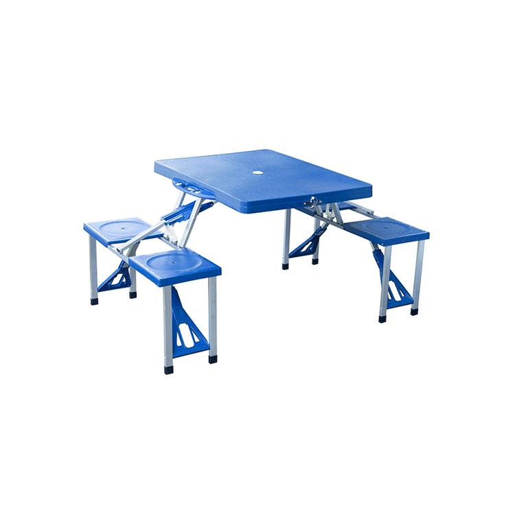 Cloudyoutdoor YTFT078 Folding table camping for four people use folding chairs&table