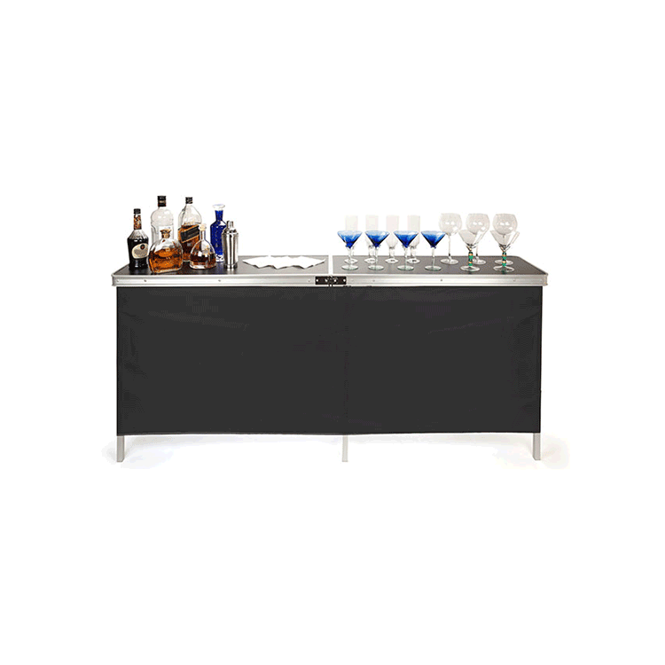 An Elongated Folding Camping Table Place Drinks Indoor and Outdoor-Cloudyoutdoor