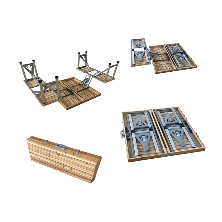 Portable Folding Table and Chairs Set for Camping/Beach-Cloudyoutdoor