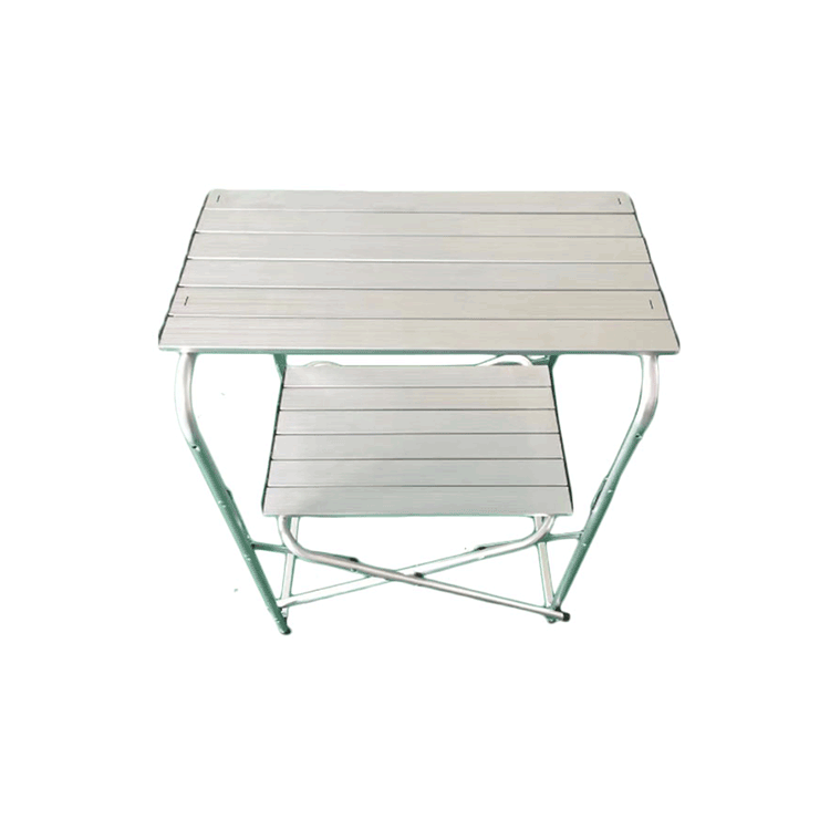Aluminum Folding Camping Cabinet Table for Outdoor Activities-Cloudyoutdoor