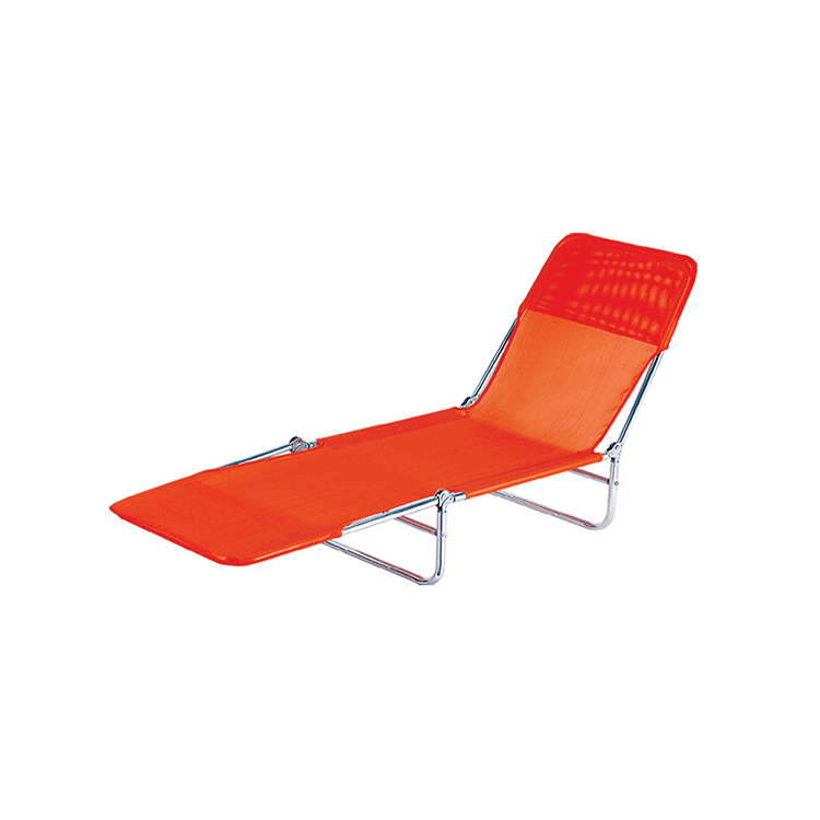 Poolside Aluminium Camp Bed Sun Lounger Chair-Cloudyoutdoor