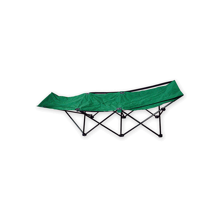 Outdoor Sun Chaise Lounger Folding Camping Bed-Cloudyoutdoor