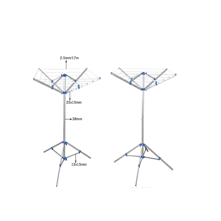 Cloudyoutdoor YTCR009 Outdoor clothes drying racks, foldable cloth dryer rack with basket household