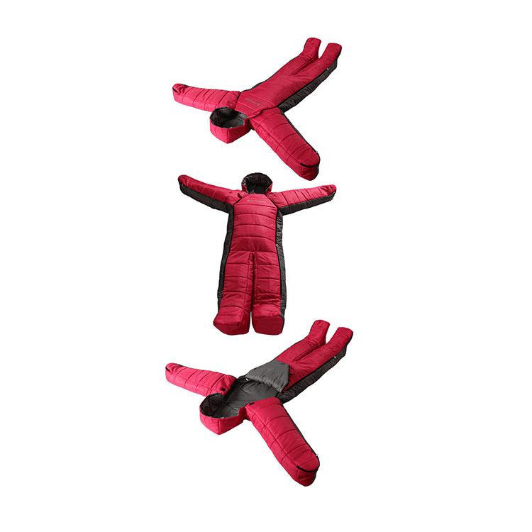 Cloudyoutdoor  YTSB050 Outdoor adult solid solor human shape wearable sleeping bag