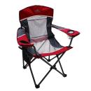 Steel Folding Canvas Padded Beach Camping Chair-Cloudyoutdoor