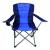 Outdoor Blue & Black Lazy Boy Folding Chair for Camping Picnic-Cloudyoutdoor