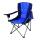 Outdoor Blue & Black Lazy Boy Folding Chair for Camping Picnic-Cloudyoutdoor