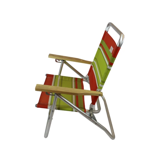Portable Cheap Stripe Folding Camping Lounge Beach Chair-Cloudyoutdoor