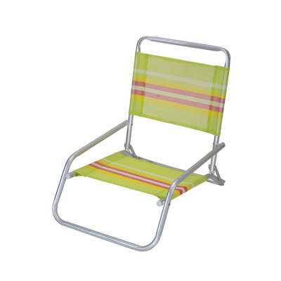 Relaxed Back Low Seat Beach Folding Sand Chair-Cloudyoutdoor