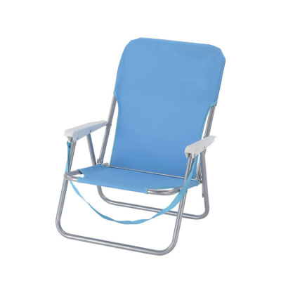 Multi-Function Fishing Camping Relax Canvas Wood Beach Rest Chair-Cloudyoutdoor