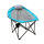 Metal Balcony Folding Saucer Moon Chair with Pillow-Cloudyoutdoor