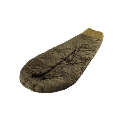 Camping hiking mummy green multifunctional sleeping bag waterproof