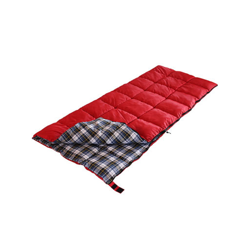 Red/green Promotional Field Warm Sleeping Bags for Cold Weather-Cloudyoutdoor