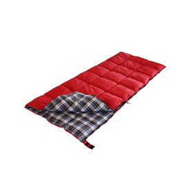 Red/green Promotional Field Warm Sleeping Bags for Cold Weather-Cloudyoutdoor