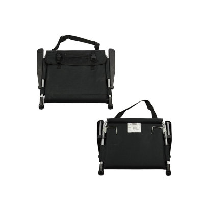 Portable Folding Stadium Seat Chair with Shoulder Straps and Magazine Pocket on the Back-Cloudyoutdoor