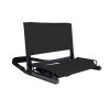 Sport Event Seat Cushions Legless Lazy Floor Folding Stadium Chair-Cloudyoutdoor