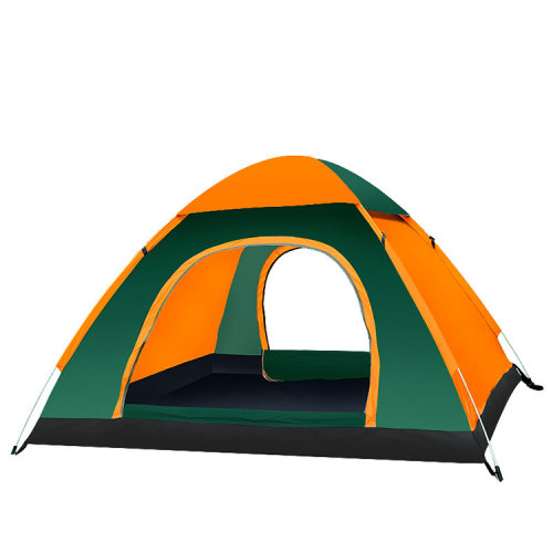 Many types 3 person 1 layer 2 doors camp tent for children