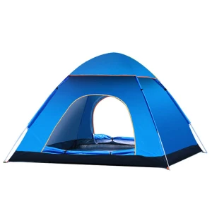 Many types 3 person 1 layer 2 doors camp tent for children