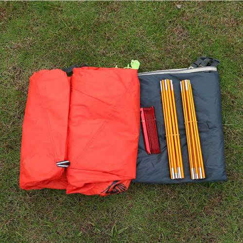 Custom logo double layer 4 season tent 2 person camping easy up tents