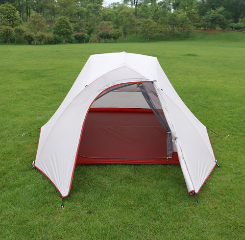 Waterproof outdoor camping cotton canvas 3 person large camping tent