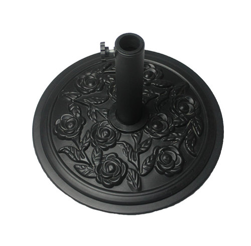 Heavy duty steel umbrella stand outdoor base parts