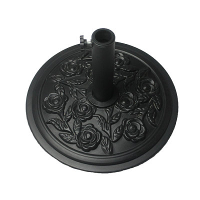 Heavy duty steel umbrella stand outdoor base parts