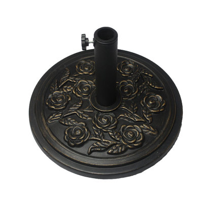 Heavy duty steel umbrella stand outdoor base parts