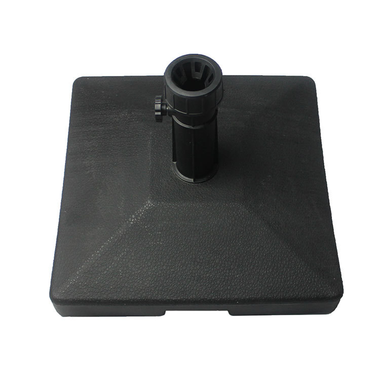 Plastic outdoor affusion portable plastic umbrella base screw anchor