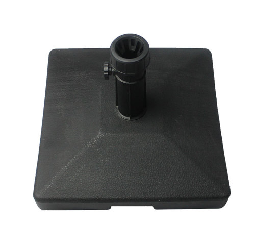 Plastic outdoor affusion portable plastic umbrella base screw anchor base