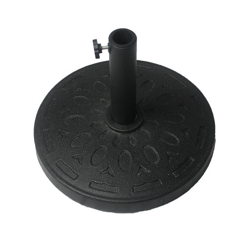 Dia.42x6cm mental round umbrella base suitable for dia.38/48mm tube