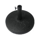 Dia.42x6cm mental round umbrella base suitable for dia.38/48mm tube
