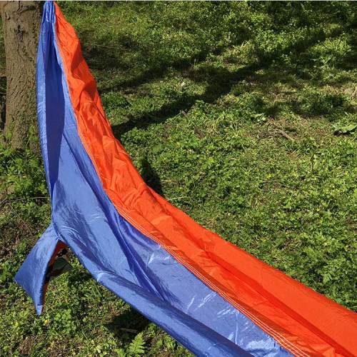 China factory good quality nylon fabric hammocks outdoor camping