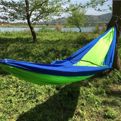 Portable nylon camping folding outdoor furniture hammock bed garden