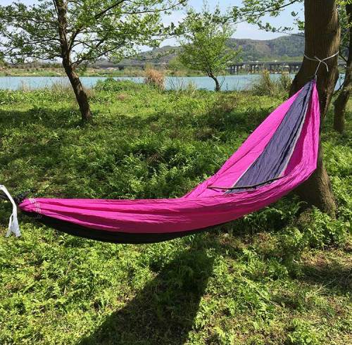 Lightweight nylon outdoor furniture portable hammock camping