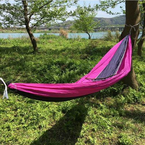 Lightweight nylon outdoor furniture portable hammock camping