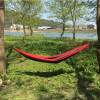 2019 High quality Outdoors Backpacking Survival or Travel Single Nylon Hammock 150kg