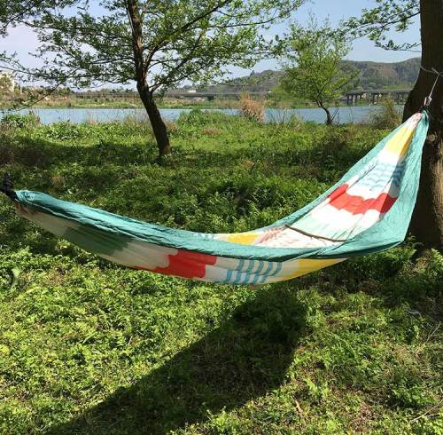 Outdoor nylon travel garden camping/hiking portable outdoor hammock